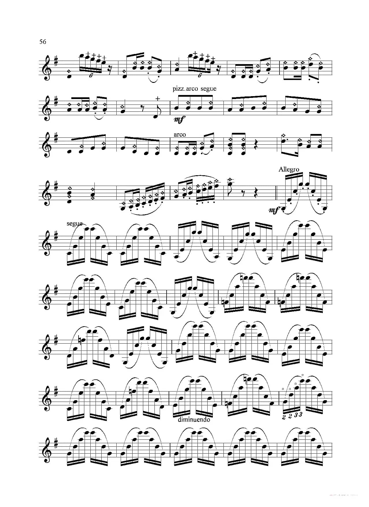 士兵随想曲（无伴奏小提琴独奏）