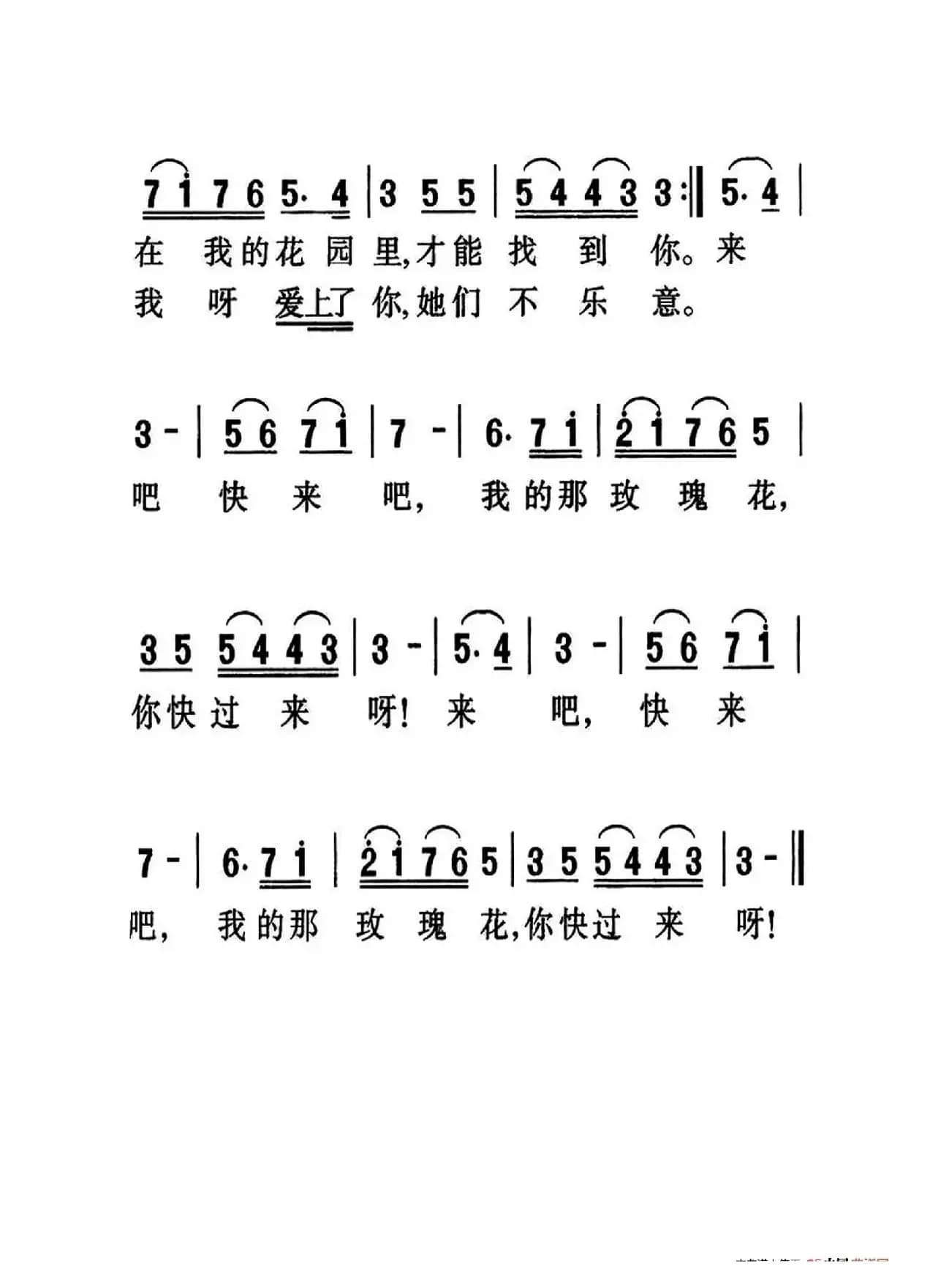 含苞欲放的花（大字老人适用）
