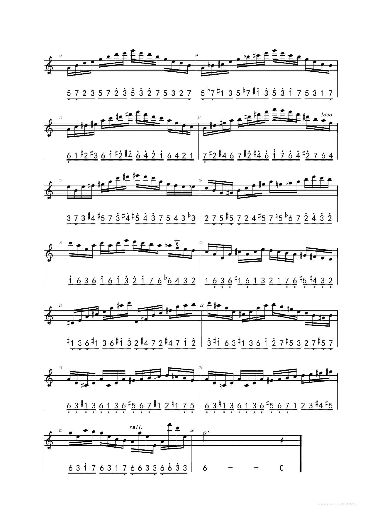 Tommy Reilly 练习曲第五首（半音阶口琴）