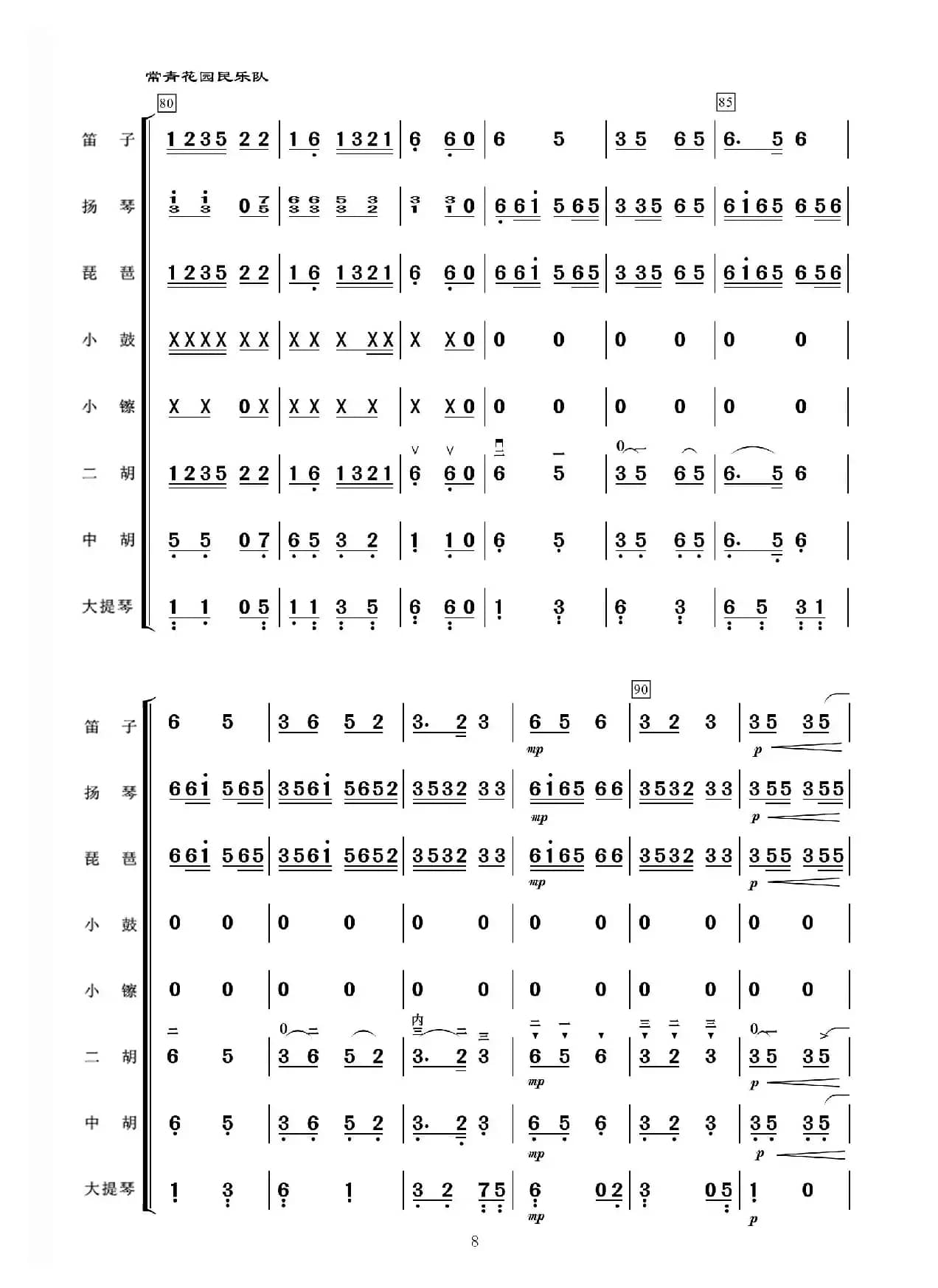 采茶灯（民乐合奏）