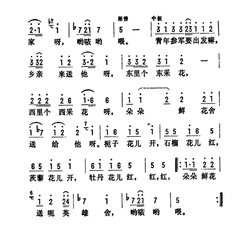 青年参军要出发