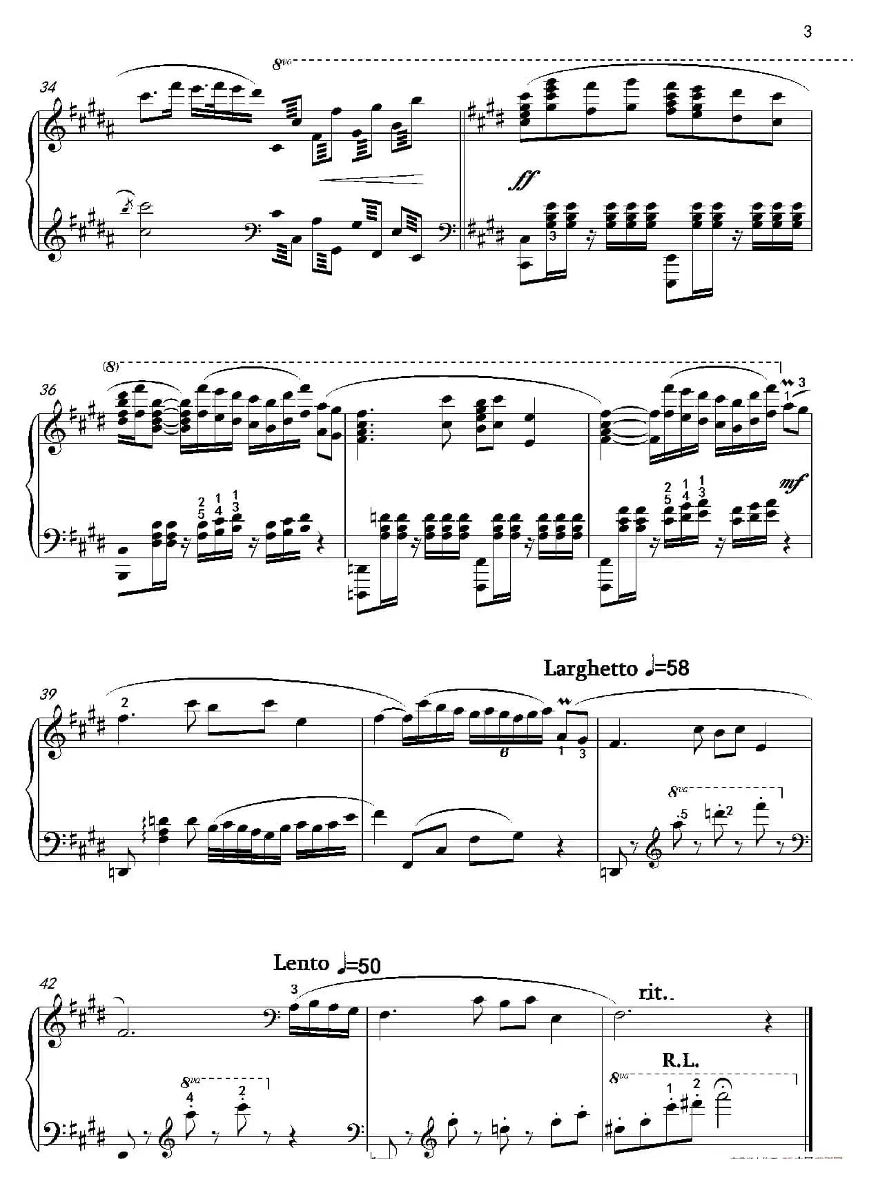 九儿（沈建国钢琴版）