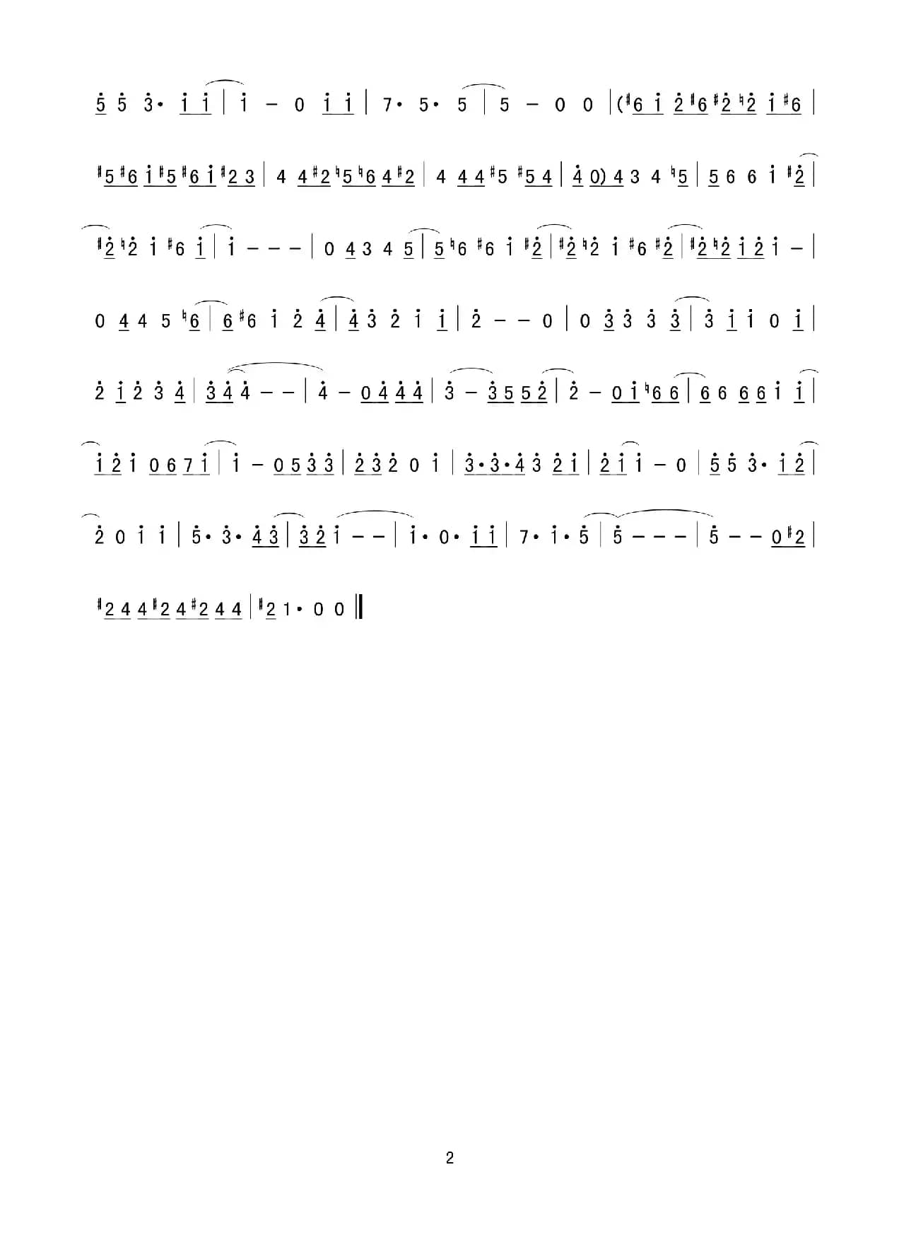 Idina Menzel - Let It Go（简谱）