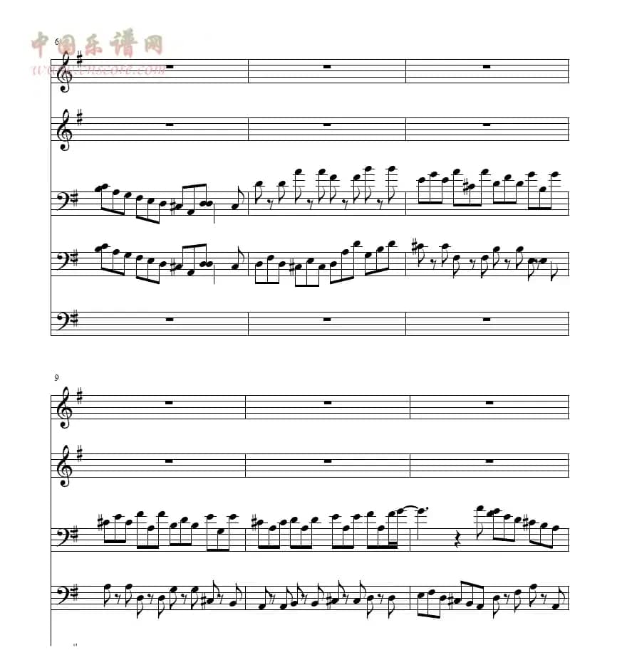 巴赫Ｇ大调铜管五重奏01-05