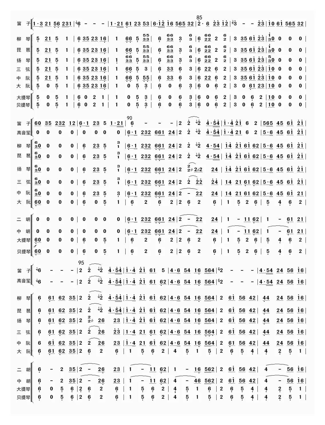 塞上铁骑（总谱）