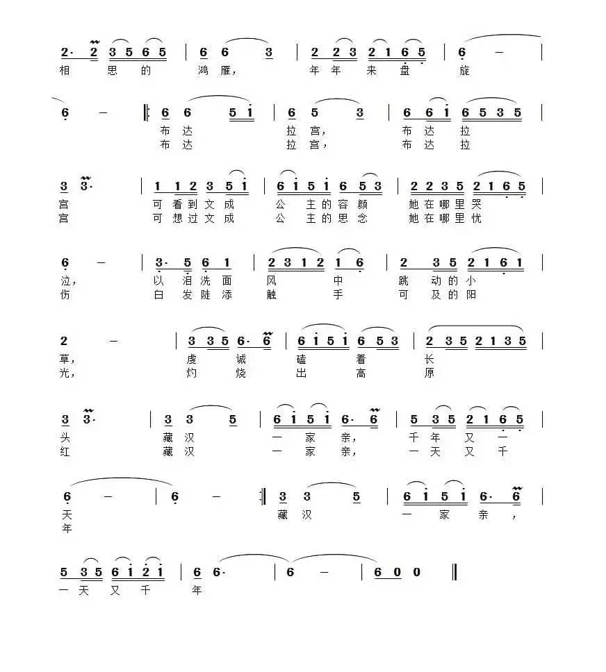 我的布达拉宫（聂建新词 滝秀志曲）