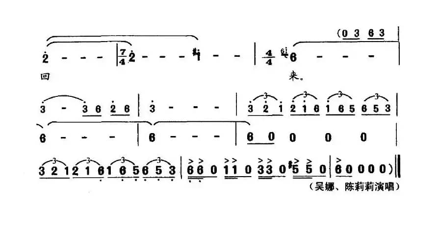 我心永爱(轻歌剧《玉鸟兵站》选曲)