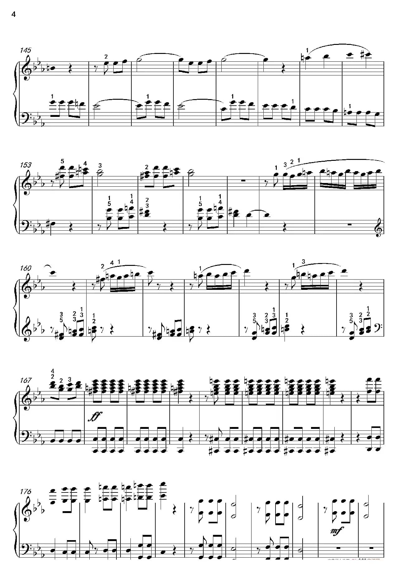 命运（沈建国钢琴版）