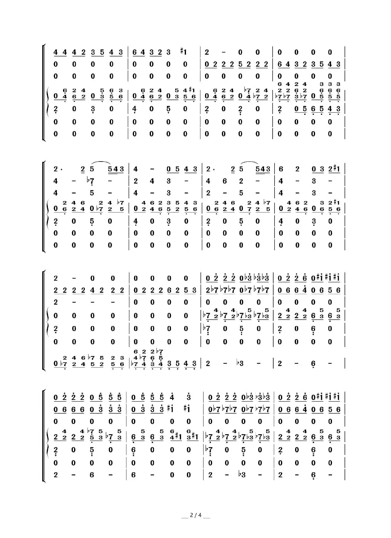 Vois Sur Ton Chemin（《放牛班的春天》主题曲)（合唱、独唱及总谱）