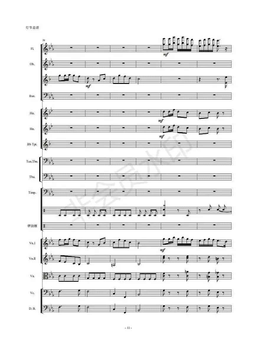 河南民歌组曲（第四乐章）