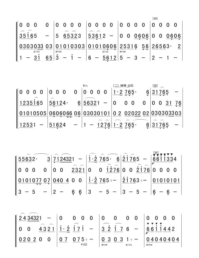 我的祖国(民乐总谱)01-06