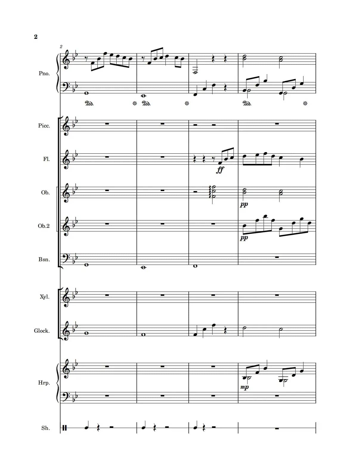 雪之梦（管弦乐版）