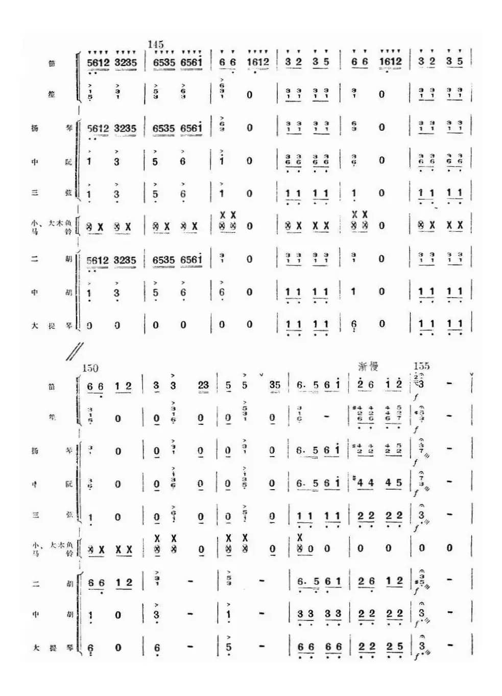 牧民新歌（总谱）