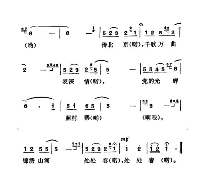 锦绣山河处处春