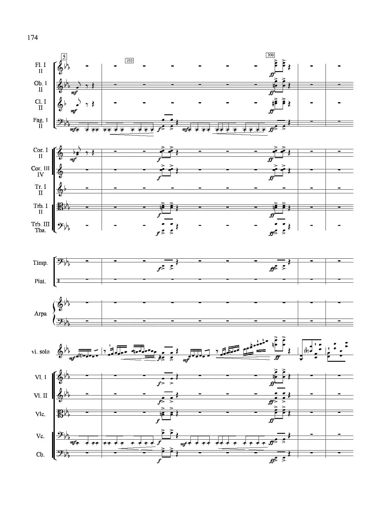 新生（小提琴协奏曲）（总谱）