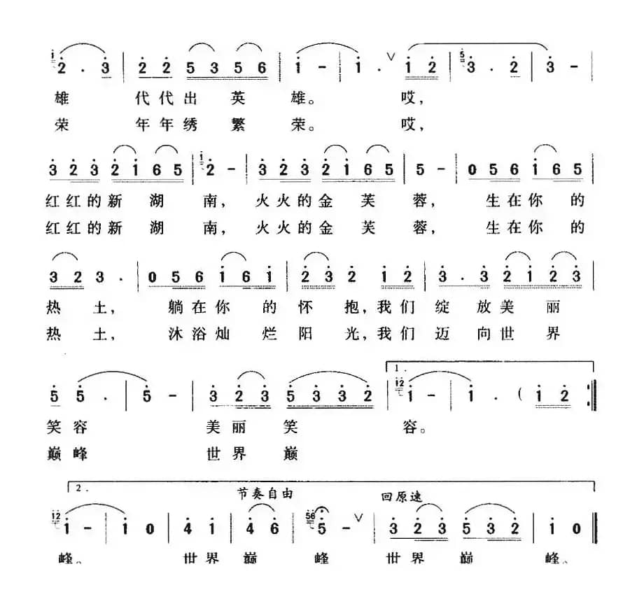 红红火火新湖南