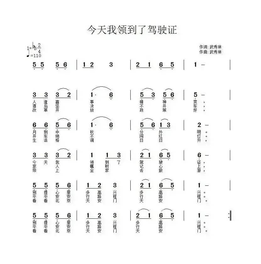 今天我拿到了驾驶证
