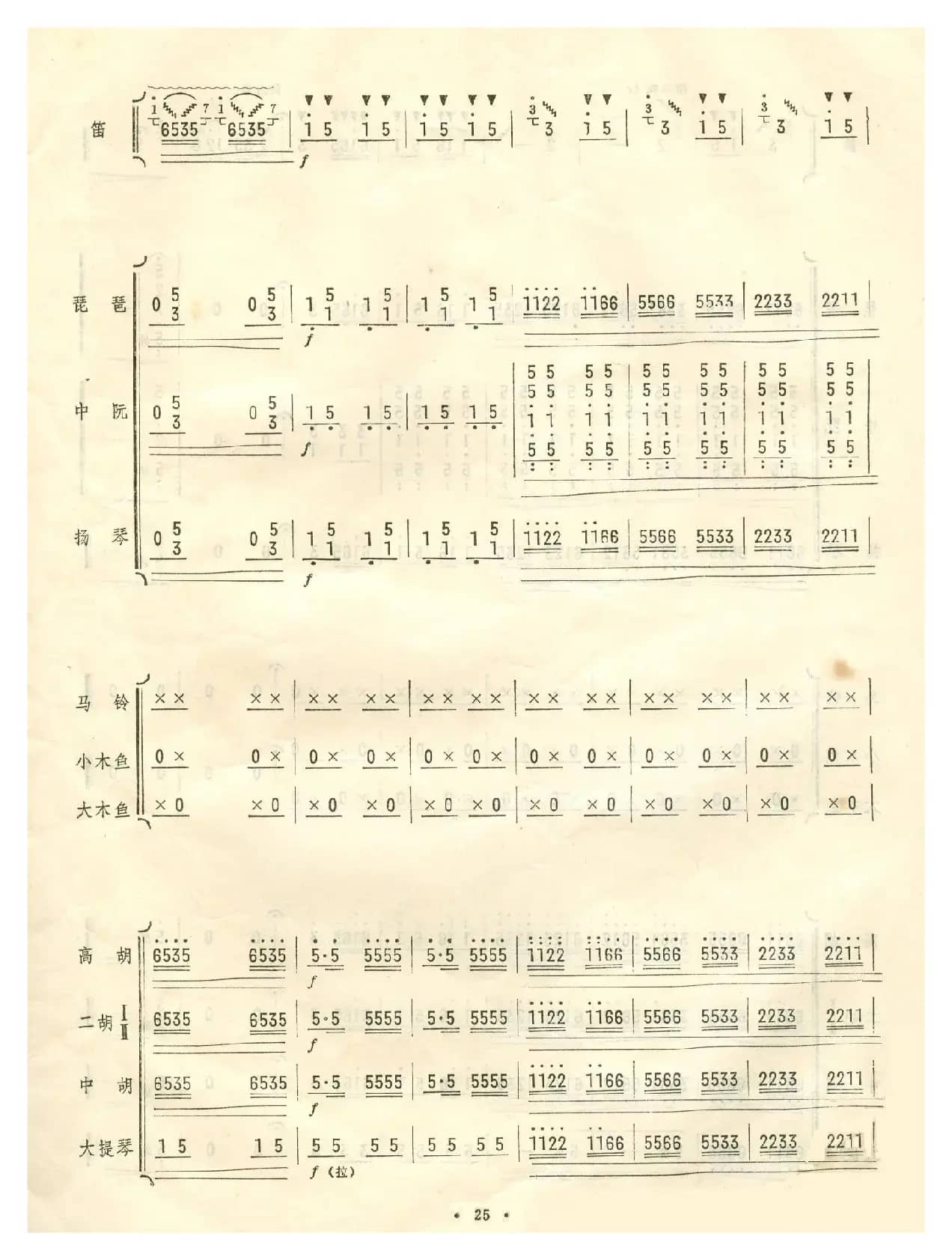 扬鞭催马运粮忙(总谱)20-26