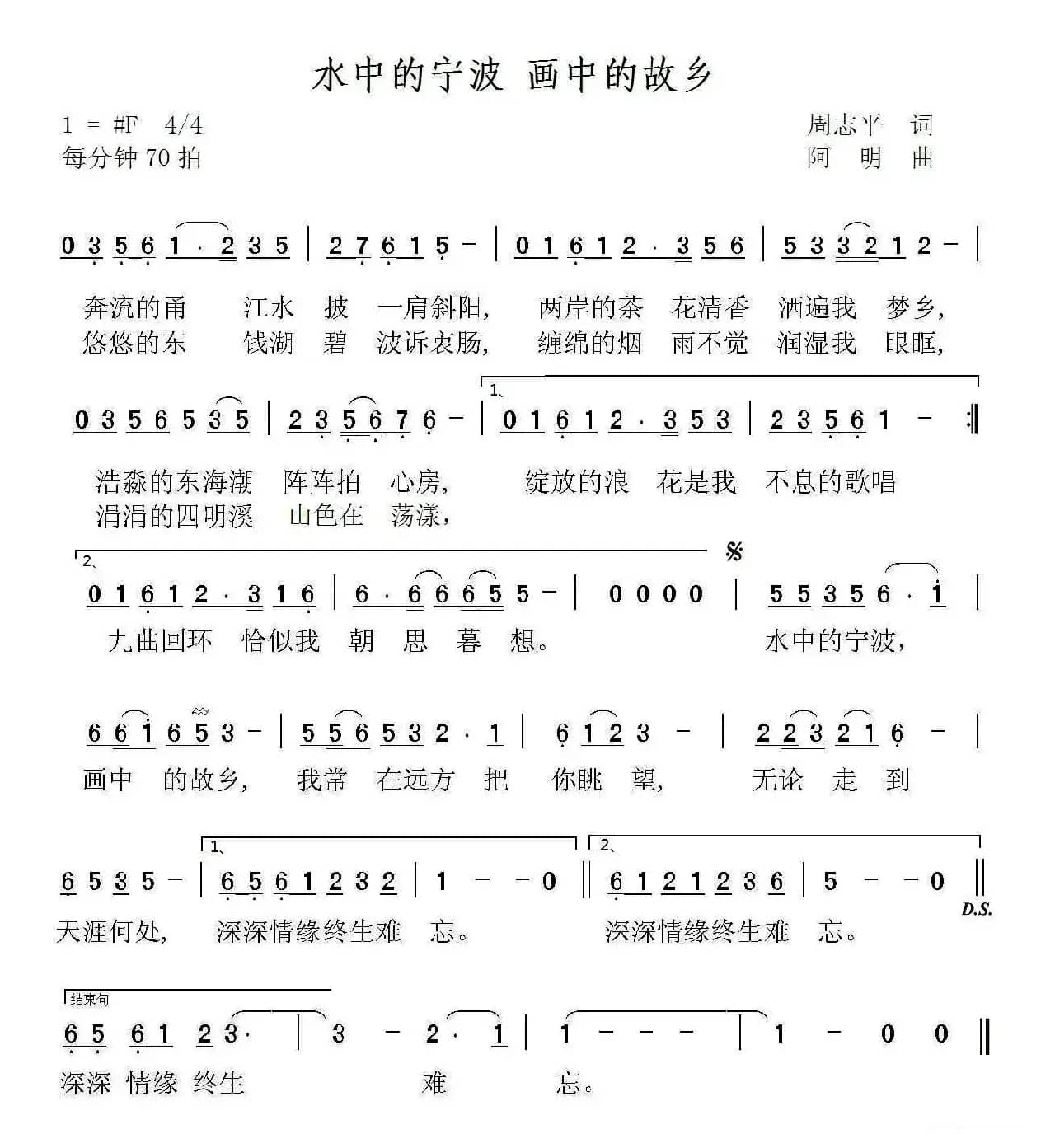 水中的宁波 画中的故乡