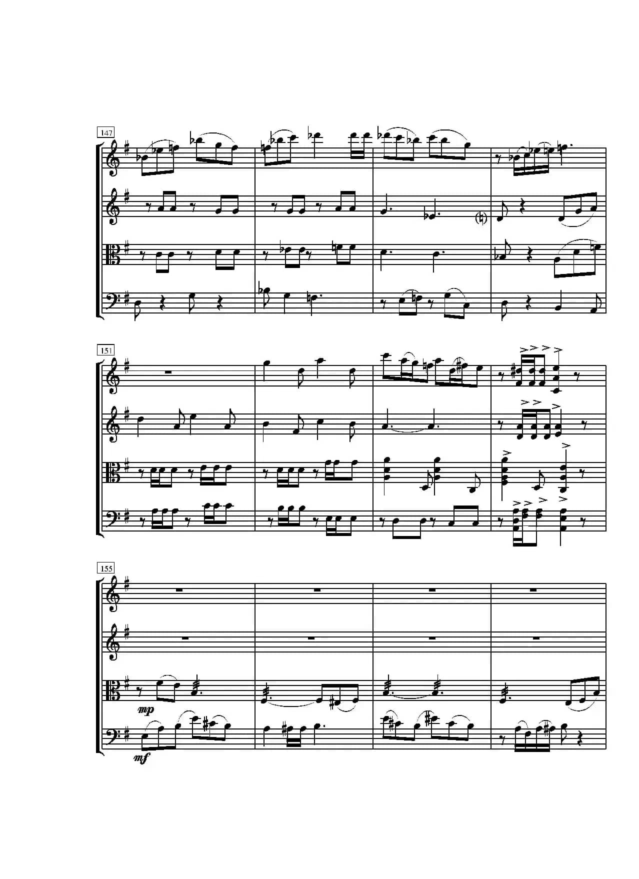 第一弦乐四重奏（葛清作品）