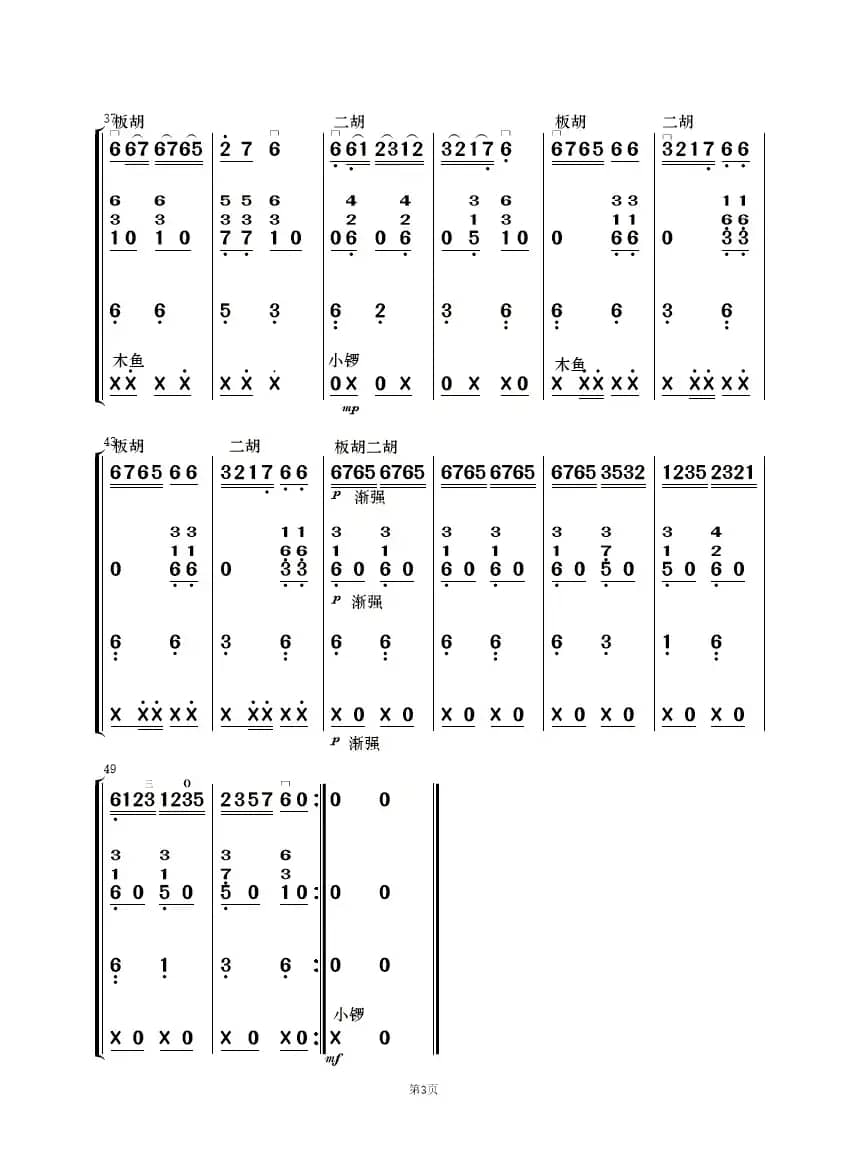 猪八戒背媳妇（民乐小合奏  ）