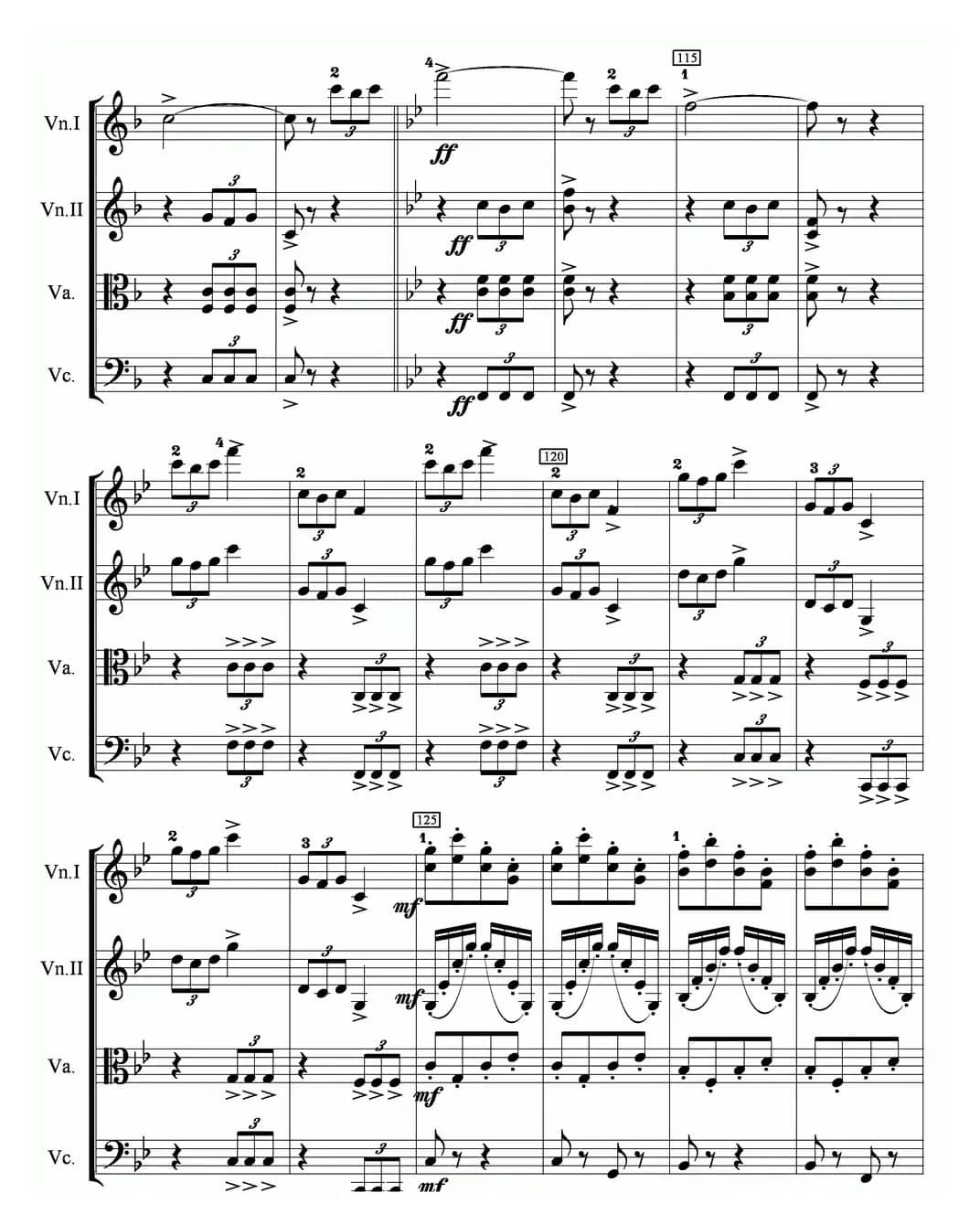 当红军去（弦乐四重奏）