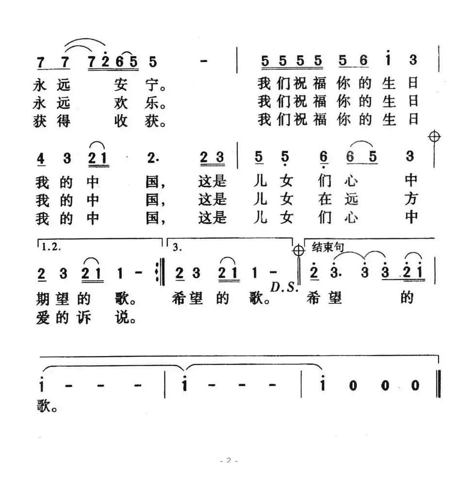 今天是你的生日,中国