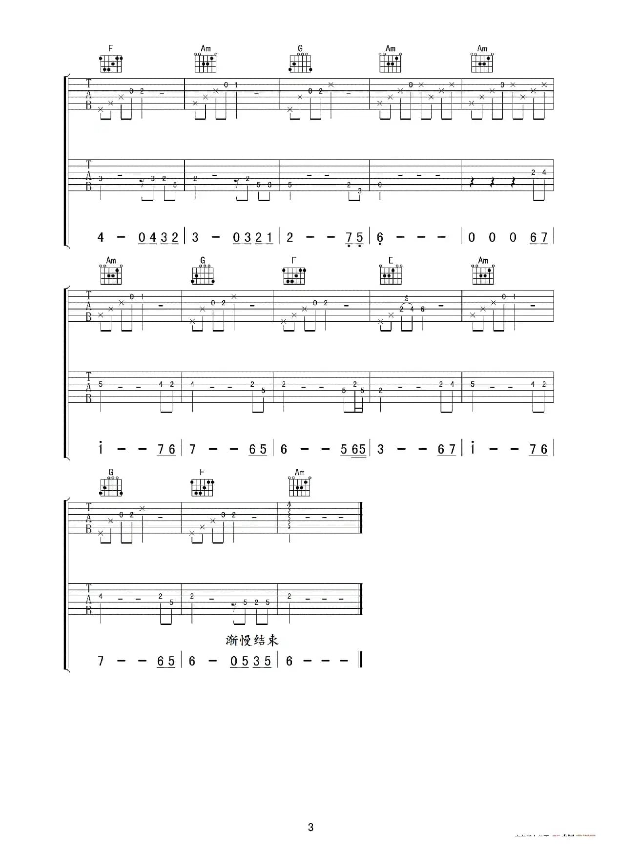 失恋进行曲（双吉他合奏版）