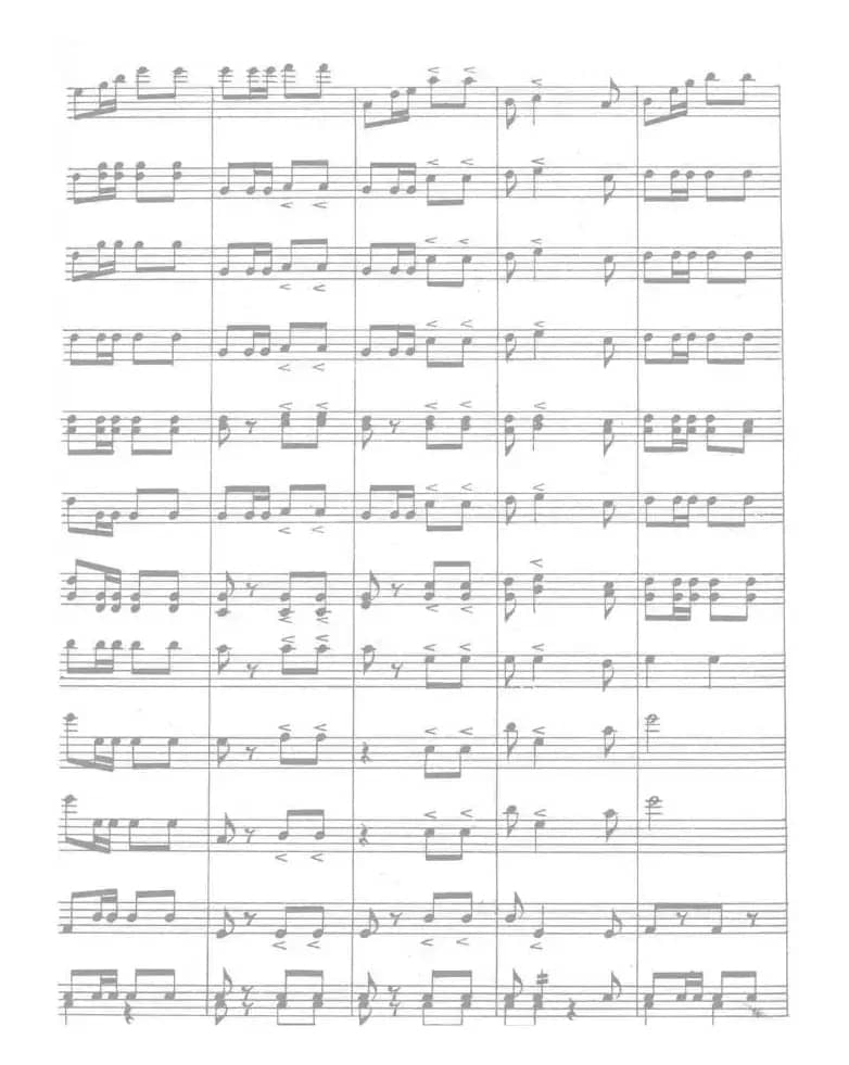 人民解放军进行曲(总谱)