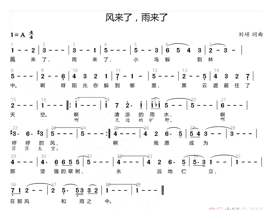 风来了，雨来了