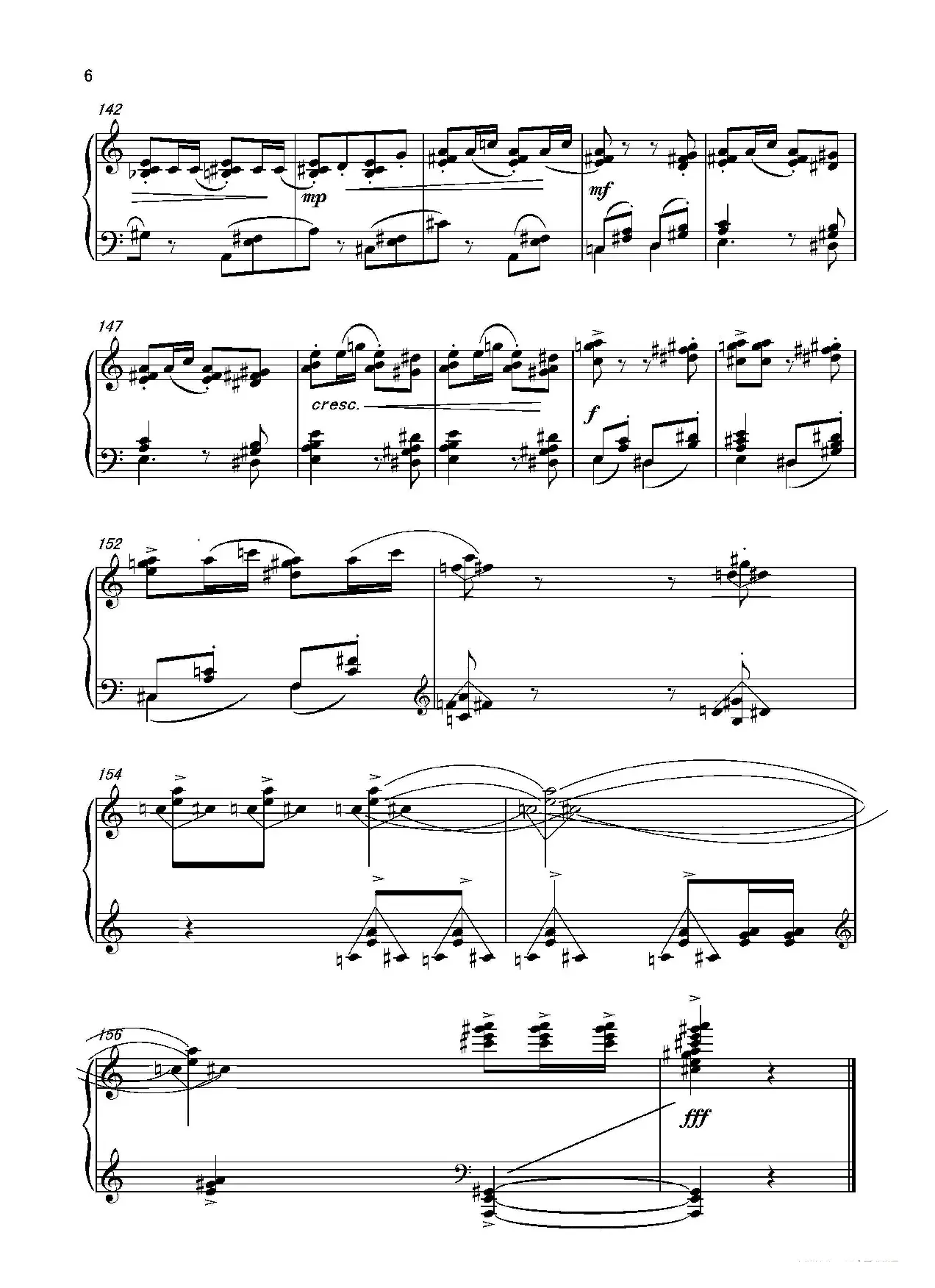 第4钢琴奏鸣曲Piano Sonata N0.4（第3乐章）