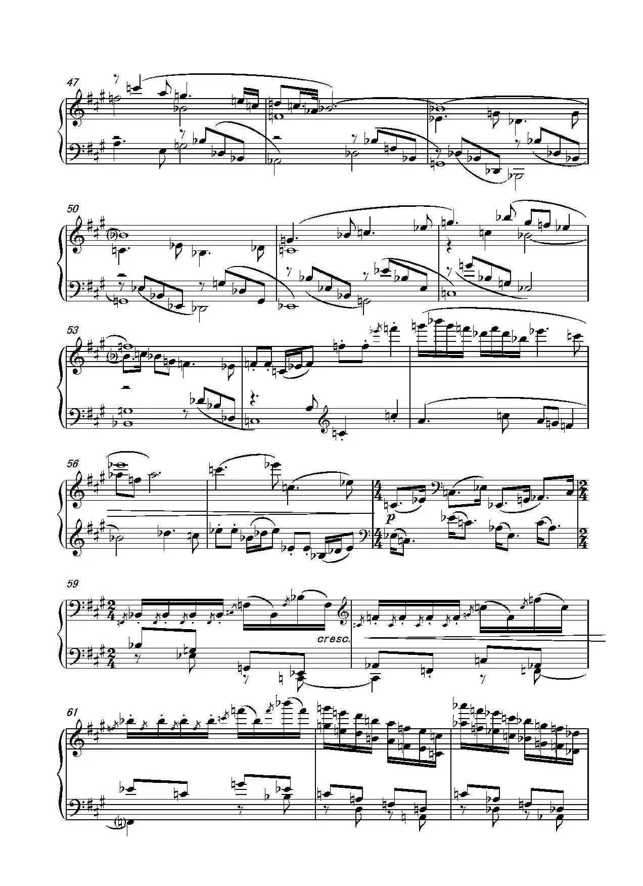 第二十钢琴奏鸣曲（Piano Sonata.20）（中国钢琴作品）