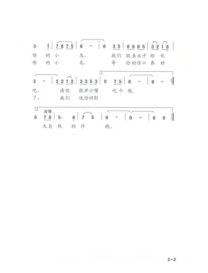 校园里飞来受伤的小鸟