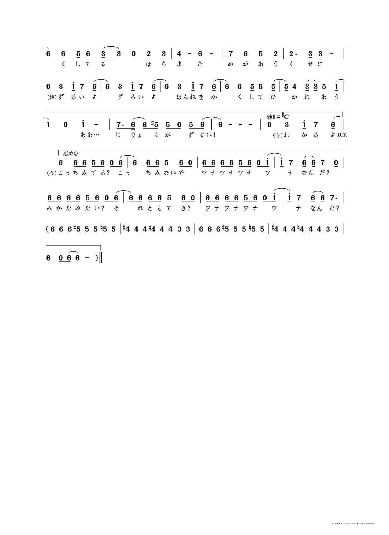 ずるいよMagnetic today（好狡猾哟 充满磁力的一天）