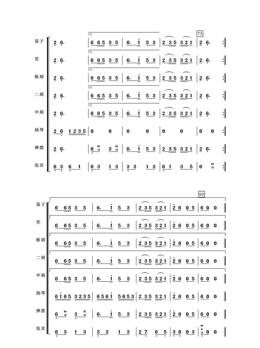 子弟兵和老百姓（民乐合奏）