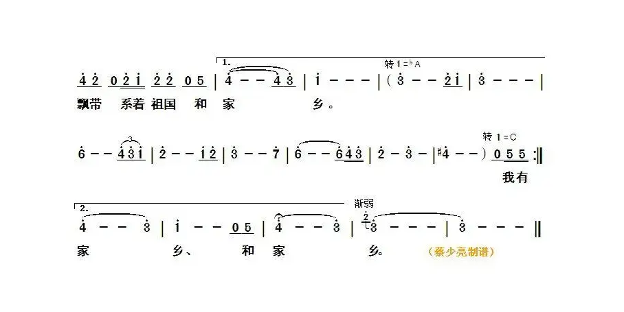 ​我心飞翔（付林词 雷雨曲）