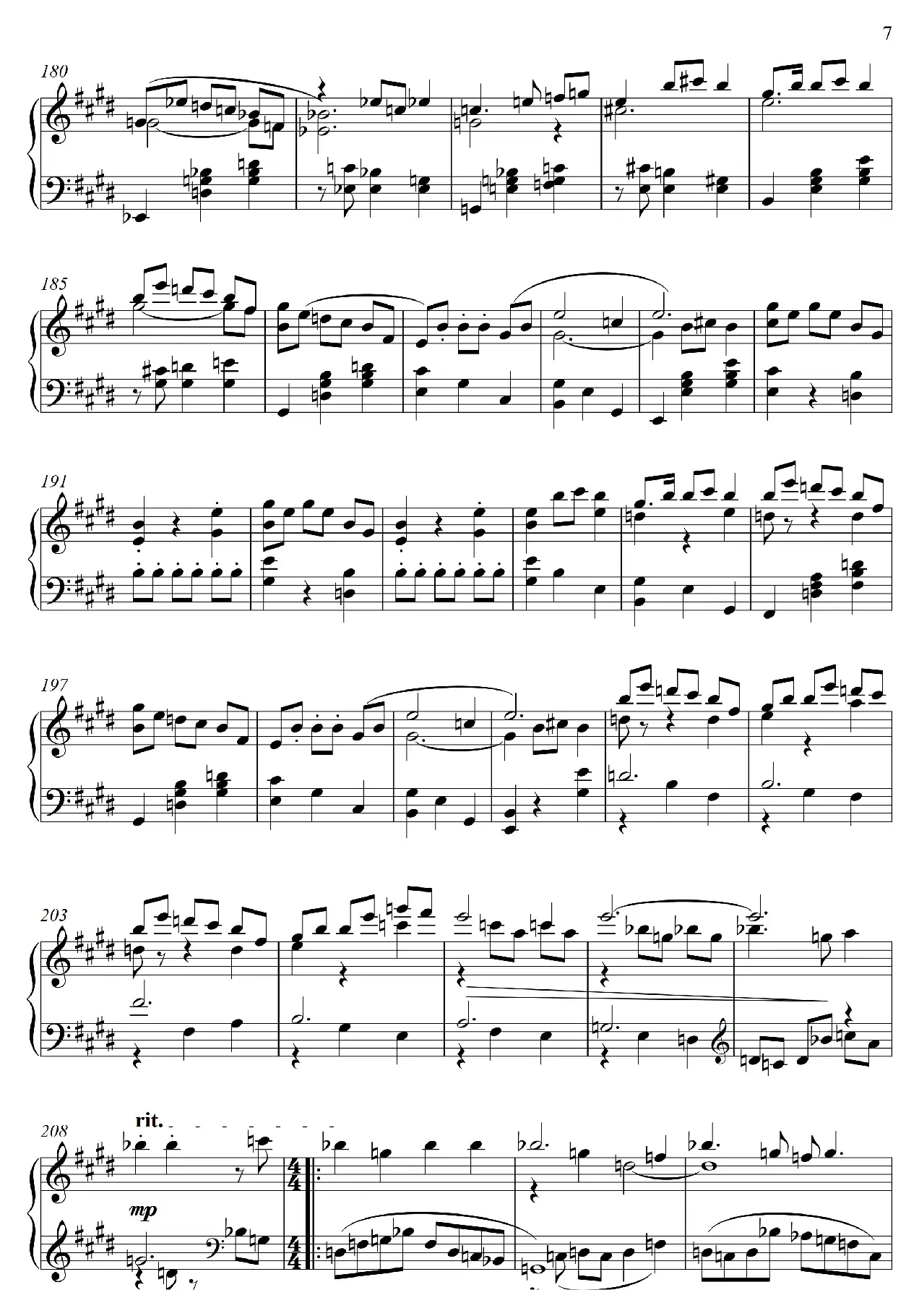 第22钢琴奏鸣曲“信仰”Piano Sonata No`22（四个乐章）