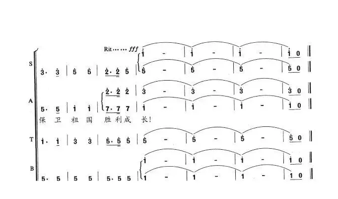 祖国，我们日夜保卫你