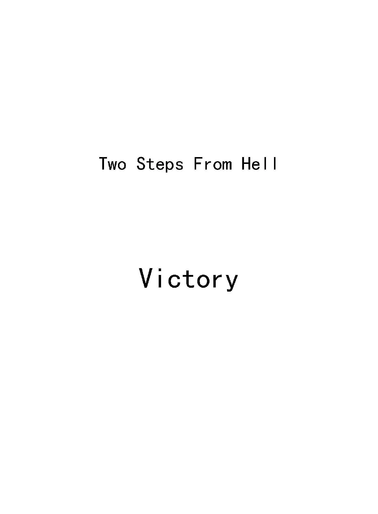 Victory（Two Steps From Hell）