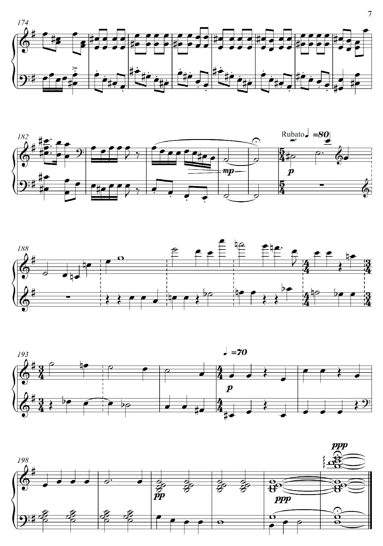 第22钢琴奏鸣曲“信仰”Piano Sonata No`22（四个乐章）